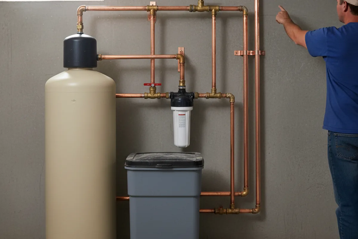 Whole-house water treatment system installed in Neosho
